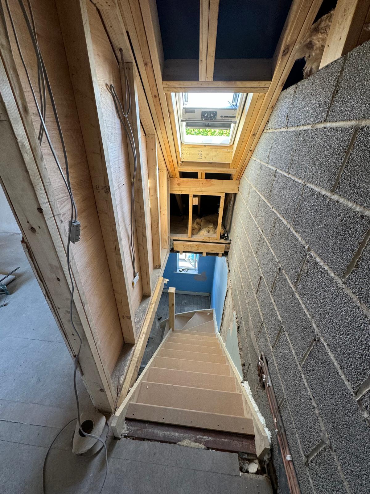 Loft Conversion with Rear Dormer — From Strip-Out to Finish