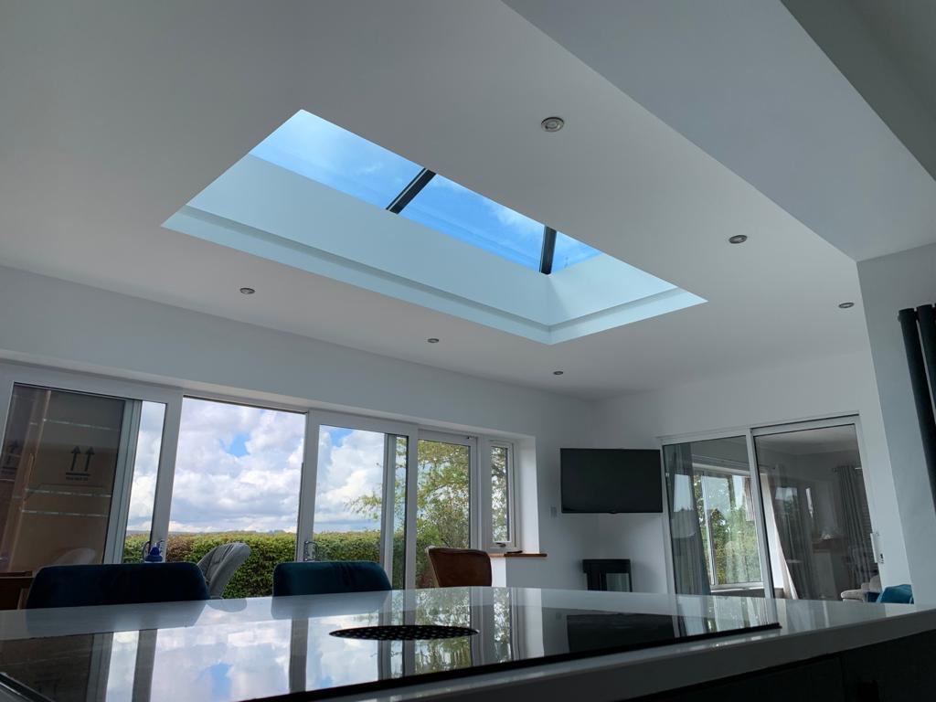 Single Storey Extension — Flat Roof Skylight & Open Plan Living